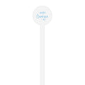 wild about baby | stir stick | wooden or acrylic round